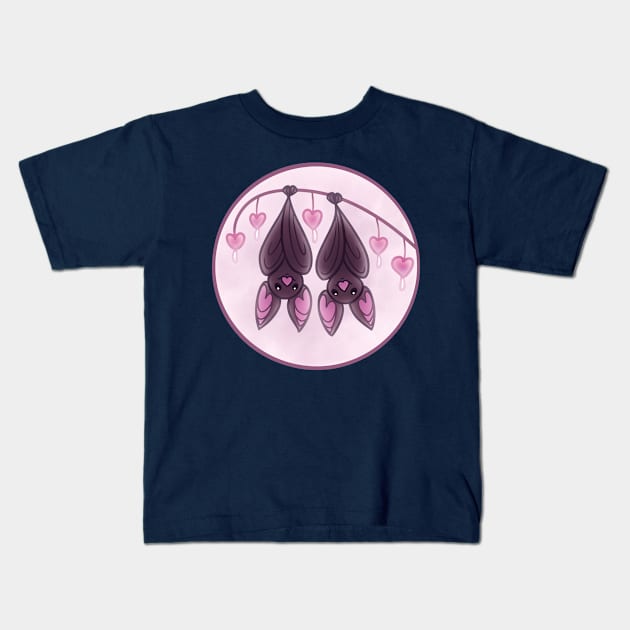 Love Bats Kids T-Shirt by DoomedDreamer